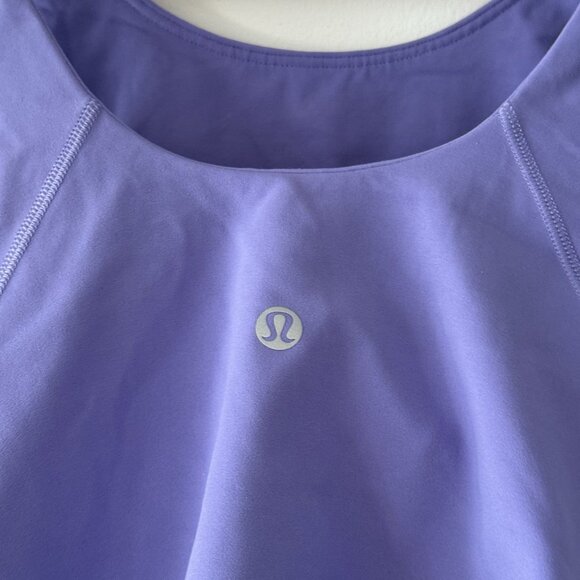 Lululemon Align Top High Neck Purple Tank Women’s Size 8 Minimalist Gym Sporty - Picture 5 of 9